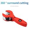 Ratchet Pipe Cutter for 8-29mm Stainless and Copper Tubes Ratcheting Pipe Cutter for Precise Cut In Tight Space