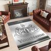 Newcastle 9 Customized Name Floor Mat Suitable for Entryway Playrooms Decorate room Balcony Antislip Carpet Anime Office Decor Gift for Festivals