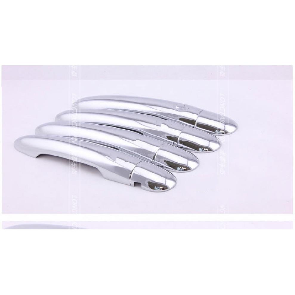 FUNDUOO для Renault LAGUNA 2009 2010 2011 2012 Высококачественная хромированная накладка на дверную ручку без функции интеллектуального входа