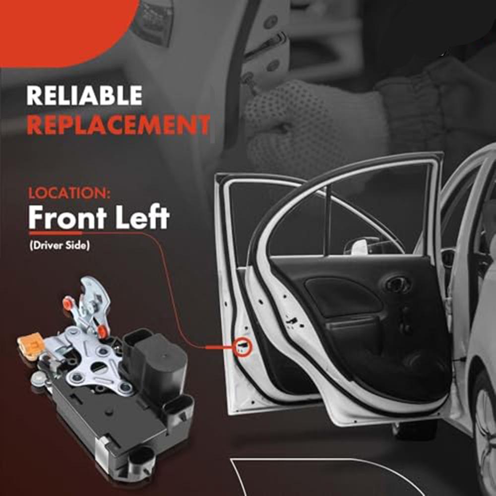 Front Left Door Lock Actuator Compatible with Chevrolet Cadillac