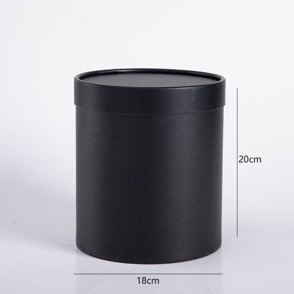 Solid Color Flower Gift Box Big Flower Arrangement Bucket Gift Packaging Paper Box Bouquet Storage