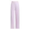 Графические вязаные джоггеры Удобная мода Простые Универсальные Повседневные брюки Женские низы Светло-пурпурный JN0720