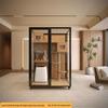 Luxury Solid Wood Panoramic Cat Villa - Large Indoor Glass Cat Room