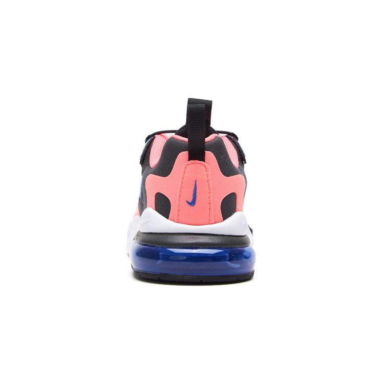 Nike Кроссовки Air Max 270 с амортизацией, износостойкие, низкие, для детей, стиль lifestyle, розово-черно-синие, для детей возрастом 3-7 лет, BQ0102-024
