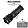 Most Powerful P50 FlashLight Flash Light 5 Modes Usb Zoom Led Torch Built-in 18650 Battery Camping Fishing Drop Shipping