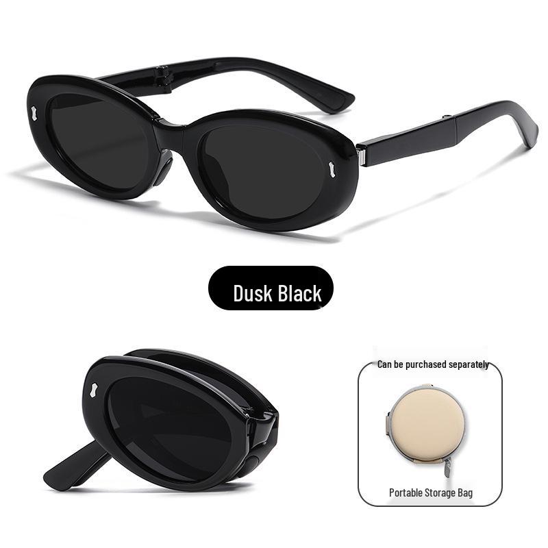 UV Protection Foldable Women's Sunglasses - Lightweight, Fashionable & Compact for Summer