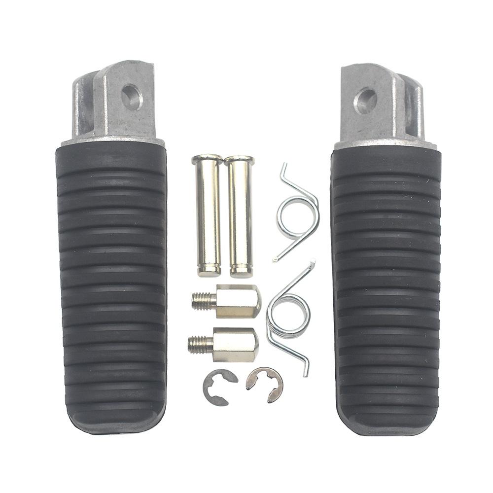 For Yamaha R1 R6 FZ400 FZ600 FZS600 FZS1000 FZ1000 FZ8 FZ6 FZ1 XJ600 XJ900 TDM900 BT1100 Front Footrest Foot Pegs Pedal