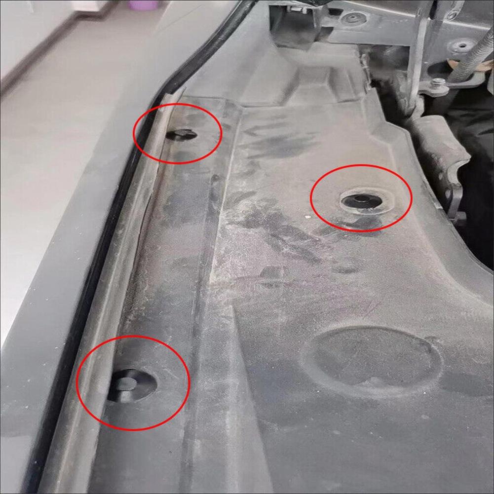 Черные дверные зажимы для колесных арок Фиксаторы для колесных арок