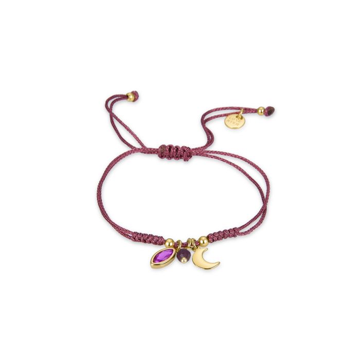 Bracelet - LUXENTER - Runuy - Argent 925 - Or Jaune 18K - Cristal Multicolore