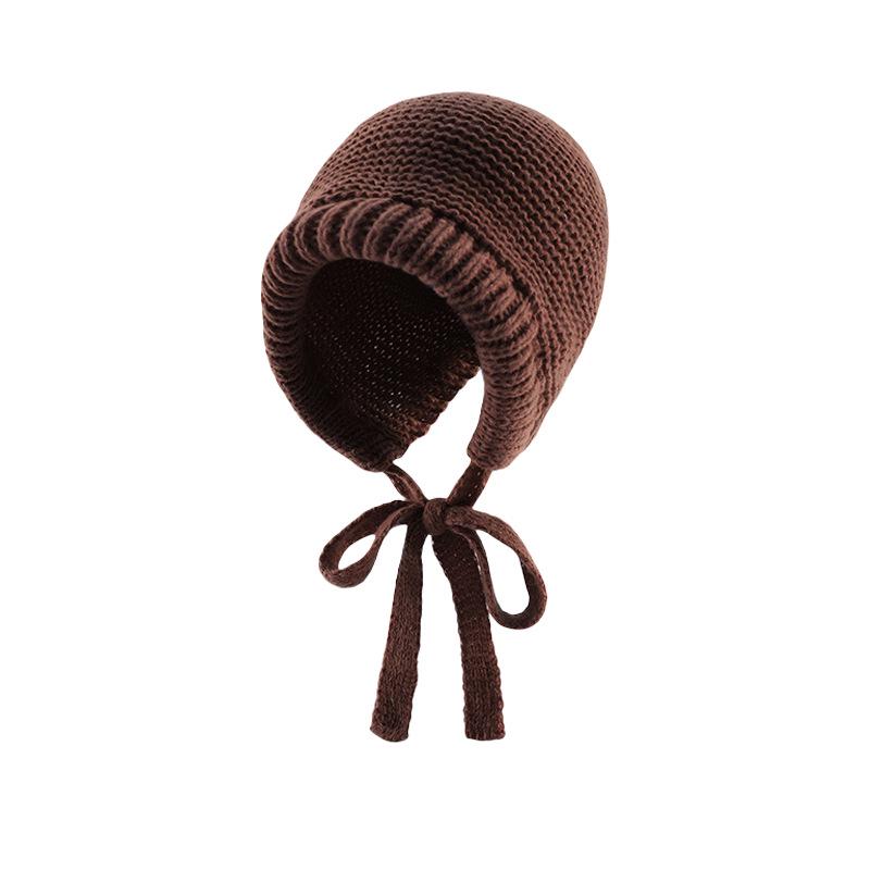 Зимняя шапка Lei Feng из шерсти Майяра с ароматом плюша: Теплая вязаная шапка-пуловер с защитой ушей для женщин.