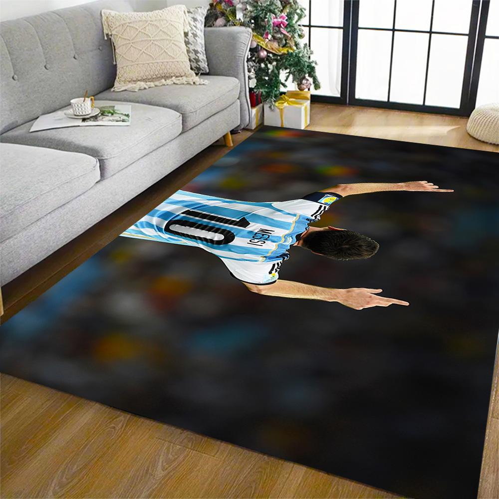 Argentina's Messi Celebrates Floor Rug Office Rug Design for Bedrooms Dormitory Decorate room Outdoor Anti-slip Rug Office home decor