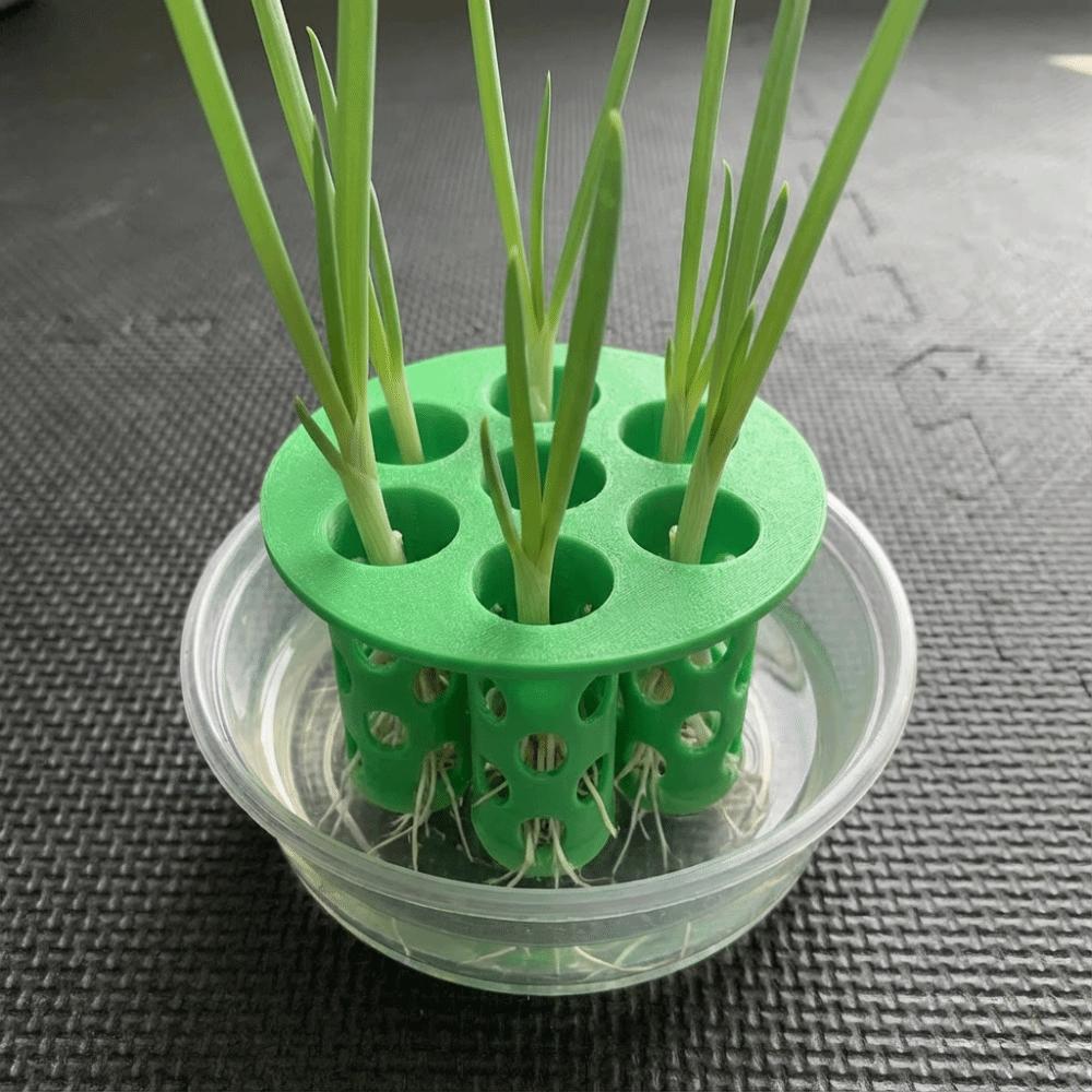 3D Printed Seed Starter Tray 7 Cells PLA Nursery Tray Plant Germination Tray Home Gardening