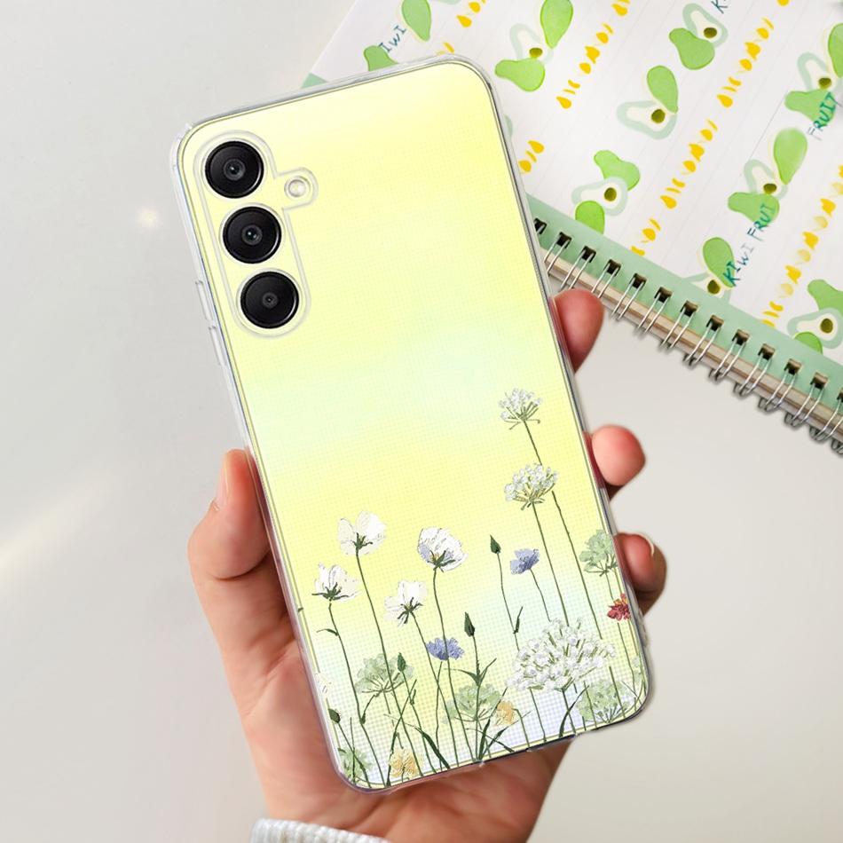 Чехол для Samsung Galaxy A25 Samsung A25 5G SM-A256B 2023 Элегантная печать Мягкий силикон ТПУ Тонкая задняя крышка телефона