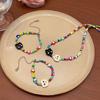 Богемия дофамин ожерелье ярких цветов браслеты BF и GF модные украшения браслет с котенком для девочек