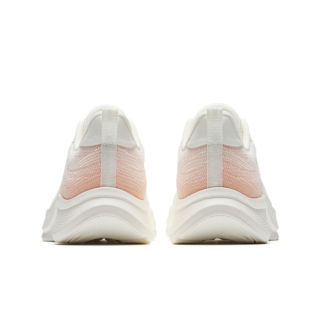 Anta Wander 2 Running Shoes Women's Ivory White Pastel Pink Orange 922615503-2