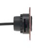 1 piece Length 2.5 M / 6M Original 13mm Flat Sensors Adjustable Depth 16mm Car Parking Sensor for Monitor Reverse System