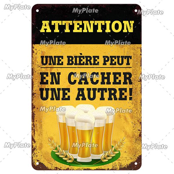 BU BAR Vin Beer металлическая табличка винтажная табличка алкоголь жестяная табличка настенный декор для бара клуб человек пещера искусство Джим пивной постер на заказ