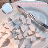 50Pcs/Bag Square Soft Sponges Gradient Nail Art Stamper Tools Color Fade Easy Transfer Stamping 1cm Mini Sponge Nail Art Tools