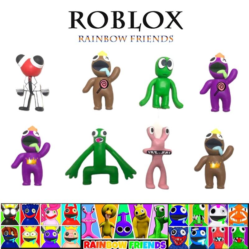 Roblox Радужные друзья Фигурка Игрушка Модель Прочная Красочная Топпер для торта Украшение Для Детских Рождественских Подарков