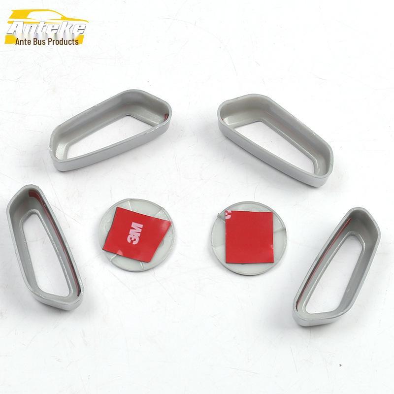 MKX Seat Switch Decorative Patch & Electroplated Adjustment Panel Car Interior Accessory