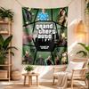 Gta Retro Tapestry Handmade Look Great for Studio Wall Bedroom Reading Corner Indoor Gallery Wall Perfect Gift for Dorm Roommate