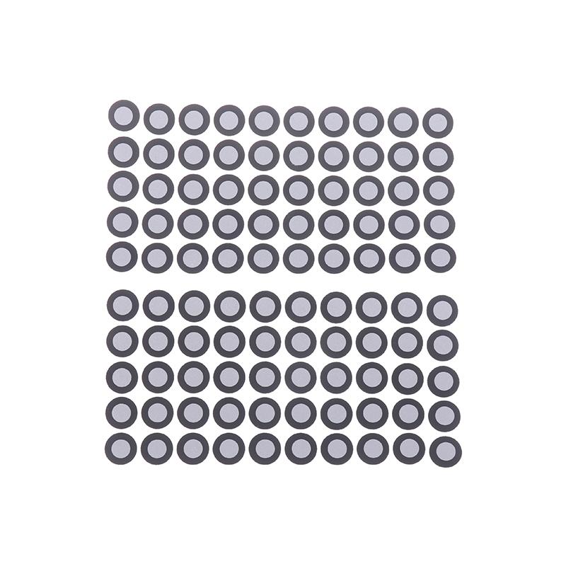 5 листов Маркер 3D Точка Отражающие опорные точки Пленочный сканер Маркировка Маркер Позиционирование Сканеры Сканирование Отражение Полезно