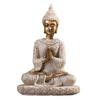 Индуистская фигурка из песчаника, модель дома, скульптура Будды, миниатюрная статуя, декор для дома, сада, спальни