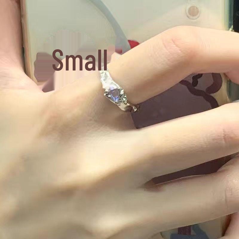 Кольцо-цветок в стиле блогера Xiaohongshu Niche Design — высококачественные аксессуары простого стиля для женщин