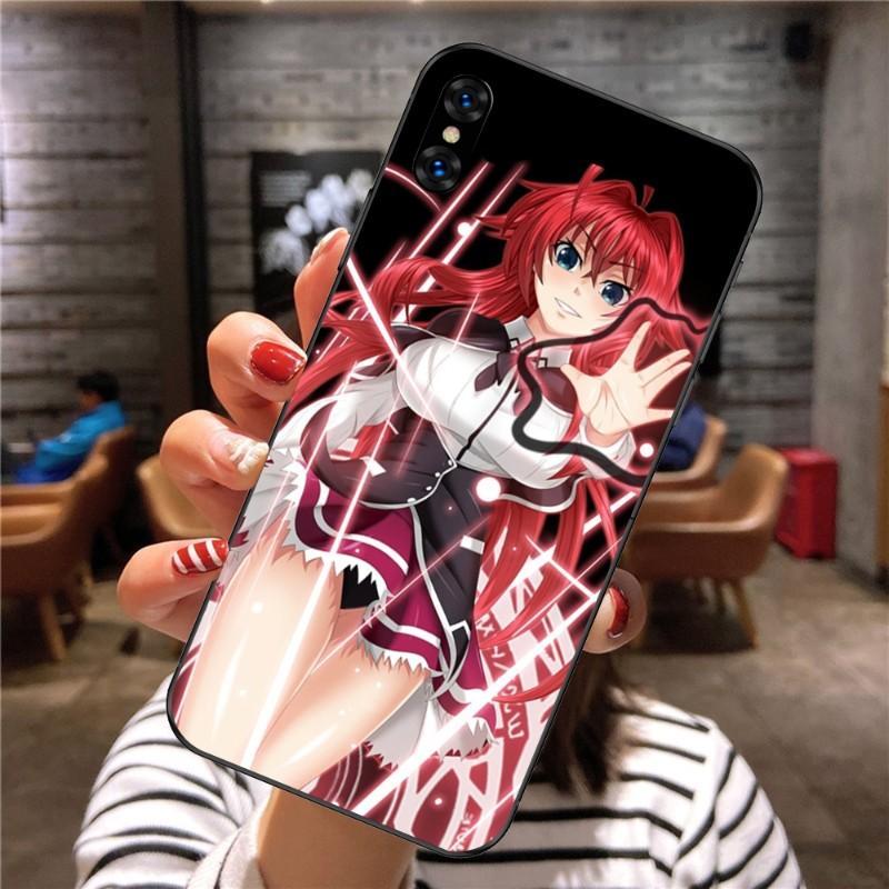 Чехол для телефона Rias Gremory Anime для Xiaomi Mi 12 11T 10T 9T Lite Pro Ultra Note 10 Poco F3 F4 X4 GT мягкий черный чехол для телефона