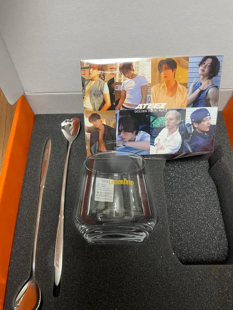 ATEEZ Lemon Drop Cup + Spoon Set (Reverse Craftsmanship)