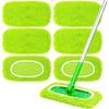 Reusable Mop Pads with High Water Absorption and Ultra-fine Fiber Cleaning Pads That Can Firmly Adhere To Most Standard Mops