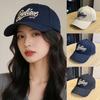 Embroidery Letters Cotton Baseball Cap Men Women Snapback Sun Protection Cap Hip Hop Urban Street Style Adjustable Sport Dad Trucker Peaked Hat
