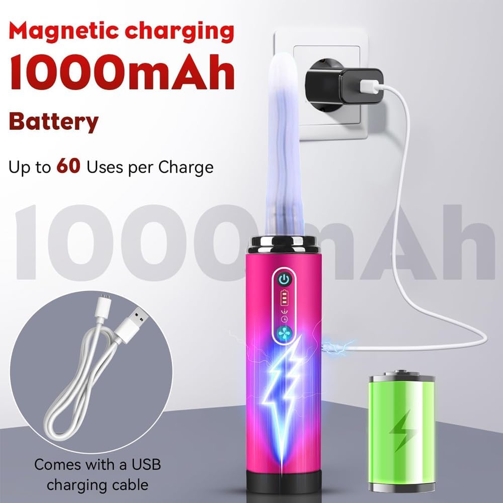 Клизма Анальная Душ, Клизмы для Очищения Кишечника для Мужчин и Женщин, Набор для Клизмы в Душе, Моторизованная Вращающаяся Насадка, Спрей под Давлением, Два Режима Клизмы, Внешний