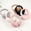 Cold Protection Women Men Fluffy Ear-Muffs Winter Warm Soft Plush Earmuffs Foldable Earflaps