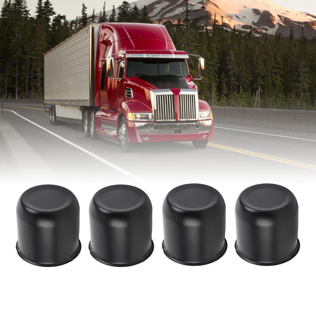 4 шт. 2,95-дюймовые колпачки для колес из углеродистой стали, колпак для колесного центра, крышка для грузового прицепа 