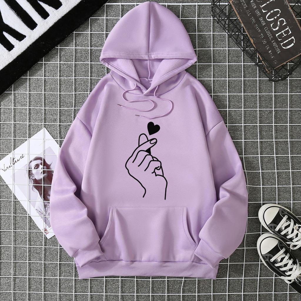 Fleece Hoodie Sweater Men's and Women's Clothing Autumn and Winter Couple Tops Loose