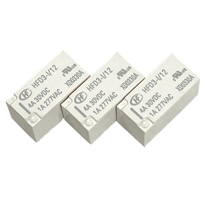 Hongfa Signal Relay HFD3-I Series 8-Pin DPDT (1A) - Models: 5V, 12V, 24V