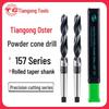 Tiangong High-Speed Steel Morse Taper Shank Twist Drill for Metal and Stainless Steel.