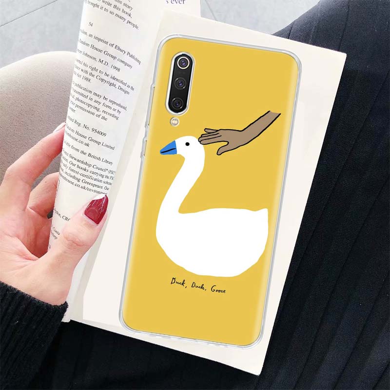 Cartoon Cute Goose Game Silicon Call Phone Case For Xiaomi Redmi Note 14 13 12 12S 11 Pro Plus 11S 10 10S 11T 11E 4G 5G Soft Cov