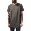 T-shirt long - Urban Classics - HAPED - 100% coton - Vert - Homme