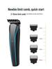 Multifunctional 6-in-1 Digital Hair Clipper Set with Sideburn Trimmer