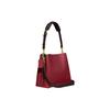 New COACH Willow Pebbled Leather Bucket Bag, Shoulder Bag, Crossbody Bag Medium Women's Cherry Red C3766-B4CY