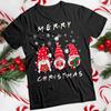 Friends Gnome Christmas T-Shirt Funny Ugly Mens and Womens Tee #MC
