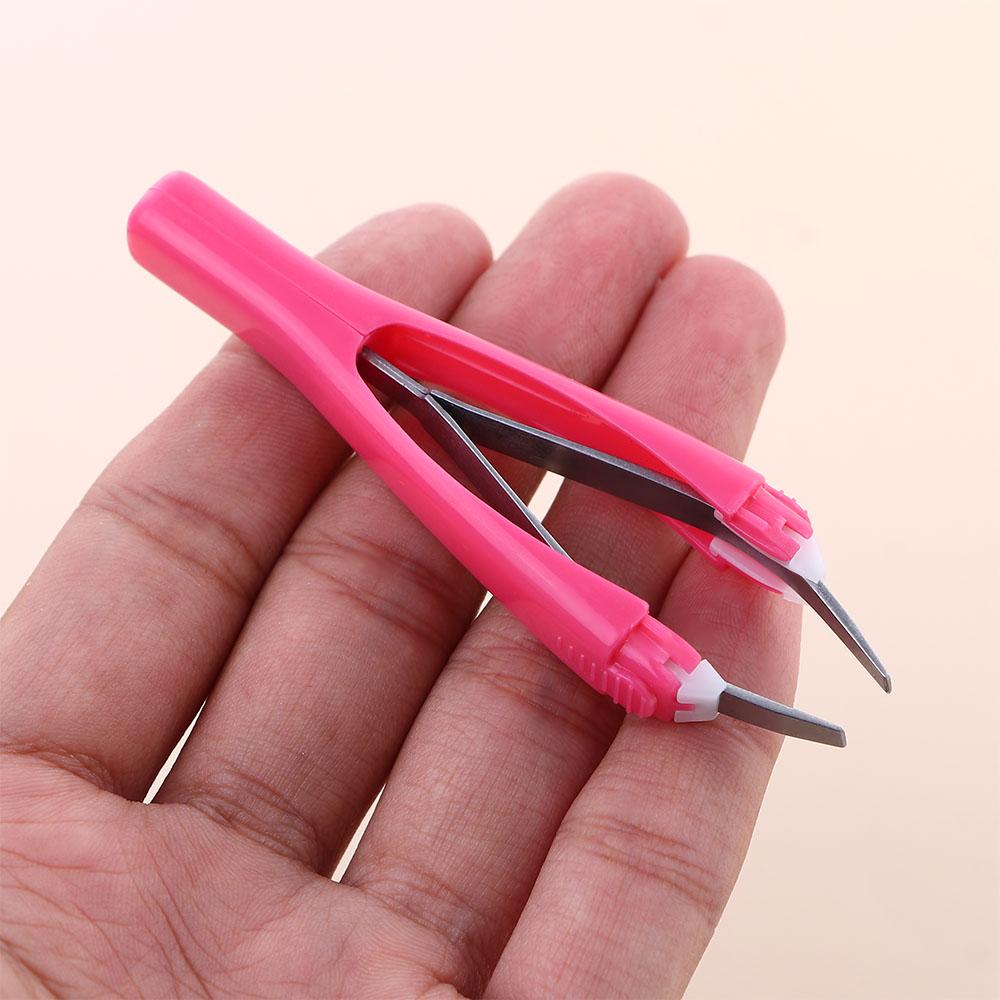 Stainless Steel Eyebrow Trimming Blackhead Removal Hair Removal Automatic Eyebrow Tweezer Makeup Tool Clip Clamps Eyebrow Pinch