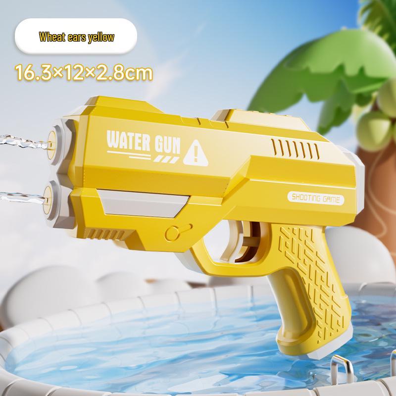 Детский летний водяной пистолет - Конструкция пуш-пул для игр на открытом воздухе с родителями