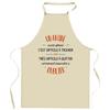 Tablier de cuisine - Un Amine aussi génial - Motif humour - Coton résistant - Impression Bretagne