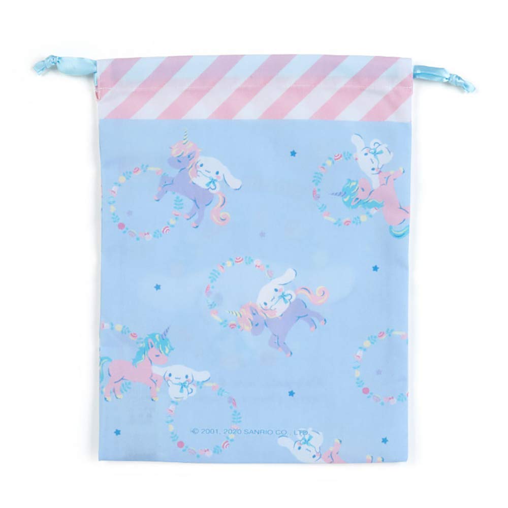 Сумка-мешок Sanrio Cinnamoroll на шнурке M (единорог)