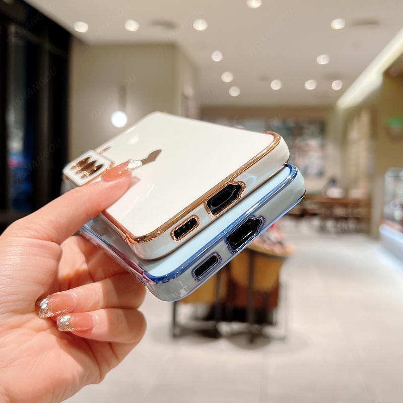 Роскошный чехол с покрытием для Samsung Galaxy S24 S22 S23 Ultra S21 S23 FE A52 A53 A55 A54 A35 A15, чехол для телефона с сердечком и боковым узором