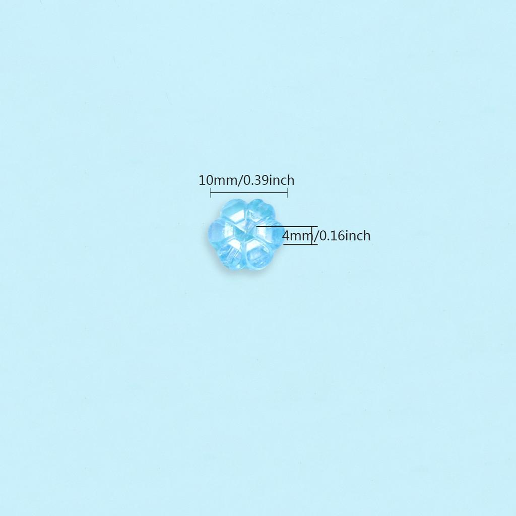 120 шт. красочное ожерелье сливы 10 мм AB прозрачный акрил для изготовления ювелирных изделий своими руками браслет из цветочных бусин случайные смешанные свободные бусины аксессуары