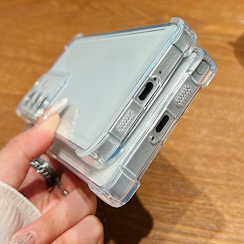Прозрачный чехол для телефона с принтом айсберга для Samsung Galaxy A57 A37 A17 A56 A36 A55 A35 A26 A16 A25 A15 A54 A14 Мягкая силиконовая крышка